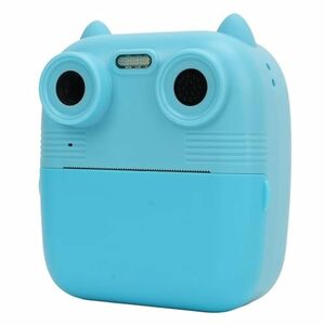 【中古】デジタルプリントカメラ 目 保護 HD 1080P 48MP DIY (空色)