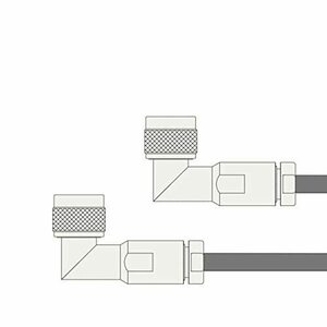 【中古】同軸ケーブル 5DFB NLP-NLP 10m (インピーダンス:50Ω) 5D-FB 加工製作品 ツリービレッジ