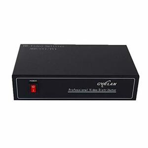 【中古】ビデオバランサーコンバーター 8ビデオ信号スプリッタ、高品質への同軸AHD/CVI/TVI 1
