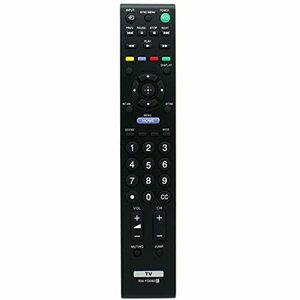 【中古】RM-YD080 リモコン 交換用 Sony Bravia LCD LED TV KDL-46BX450 KDL-40BX450 KDL-4