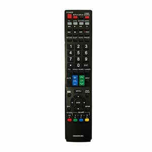 【中古】GHUST GB005WJSA リモコン 交換用 シャープ TV LC-50LE650U LC-52C6400U LC-52LE640U L