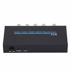 【中古】SDI 1 入力/4 出力スプリッター、プロフェッショナル信号スプリッター、1920×108 サポート SDI (270MB/S)、HD S