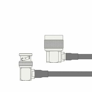 【中古】同軸ケーブル 5D2V NLP-BNCLP (BNCLP-NLP) 50m (インピーダンス:50Ω) 5D-2V 加工製作品 ツリービレッ