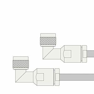 【中古】同軸ケーブル 8D2V NLP-NLP 1m (インピーダンス:50Ω) 8D-2V 加工製作品 ツリービレッジ