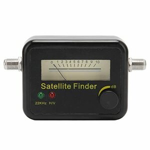 【中古】デジタルTV衛星信号ファインダー、ミニサットデコーダー、LCDディスプレイ付きTV信号受信機、0KHz 22KHz、13V18Vインジケータ