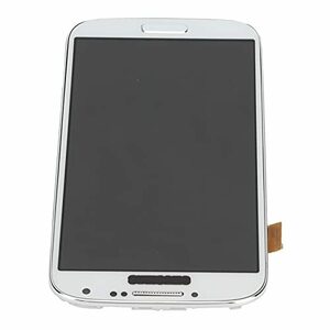 【中古】LCD ディスプレイ タッチ スクリーン デジタイザー、耐久性のある耐摩耗性 S4 用ユニバーサル (白)