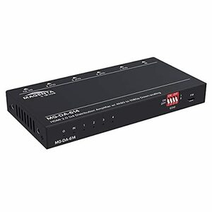 【中古】Magenta Research MG-DA-614 1x4 4K60 HDMI 2.0 スプリッター HDCP 2.2およびダウンスケール