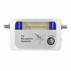 【中古】DVB-T 衛星ファインダー デジタル TV 信号増幅器 コンパス付き土ファインダー デジタル空中地上 TV アンテナ信号メーター シグナル