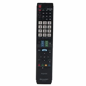 【中古】GB039WJSA シャープテレビ用ユニバーサルリモコン わかりやすいボタンで簡単操作