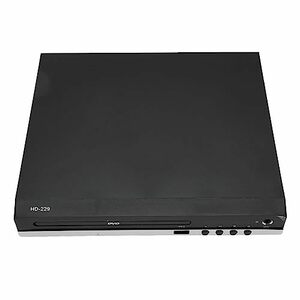 【中古】DVD CD プレーヤー、ミニ DVD プレーヤー メモリ再生 TV 用 HD マルチメディア (米国プラグ)