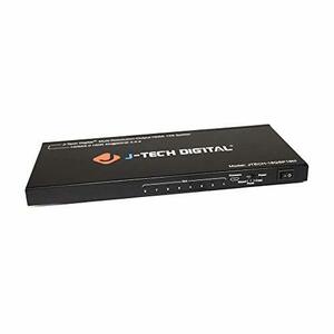 【中古】J-Tech デジタルスケーラー/マルチ解像度出力 (MRO) 18GBps 1x8 HDMI 2.0 スプリッター HDR10/ドルビービ