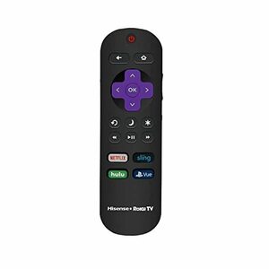 【中古】Amtone 交換用リモコン Hisense ROKUスマートテレビ用 Netflixスリング Hulu Vueキー付き 50H4 55H4