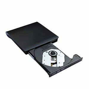 【中古】ポータブルDVDプレーヤー USB 3.0スリムな外部 DVD RW CDライタードライブバーナーリーダープレーヤーのノートパソコンのPC