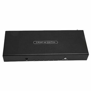 【中古】5 in 1 Out スイッチャー、40 メートル HD マルチメディア インターフェイス スイッチャー 7.1 サラウンド サウンド 4K