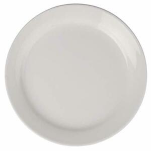 【中古】Athena Hotelware CF363 12X Narrow Rimmed Service Plates 9 In Porcelain