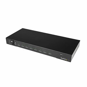 【中古】StarTech.com 8出力対応 4K HDMIスプリッター HDMI分配器(1入力8出力) 60Hz対応 HDRサポート 7.1chサ