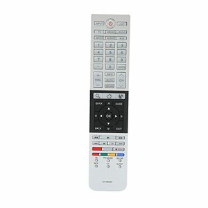 【中古】東芝のテレビ用リモコン CT-90427のリモコンの交換CT-90428 58l7350u 58l9300 58l9300u 65l7350