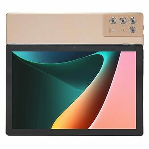 【中古】タブレット、8GB RAM 256GB ROM 10.1インチ タブレット デュアル スピーカー 職場 (米国プラグ)