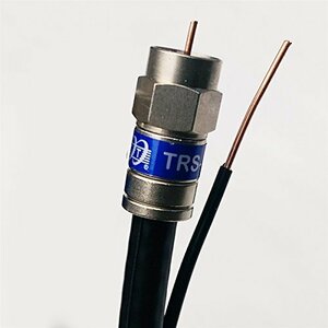 【中古】35ft Coax RG-6 Cable w/Ground Messenger 3Ghz 75 Ohm 18AWG UL ETL cm An