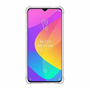 【中古】YaMiDe Xiaomi Mi CC9/Mi A3 Lite/Xiaomi 9 Lite ケース、[液晶保護フィルム2枚付き]、エアクッシ