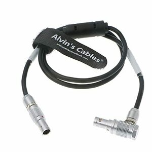 【中古】Alvin's Cables 7ピンからEXT 9ピン L字型交換用 Tilta-Nucleus-M Run-Stop-Cable RED-