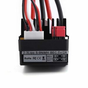 【中古】NUOLUX Rc Esc コントローラー Ac モーター ドライバー ブラシき コントローラー Esc 12V Dc モーター コントロー