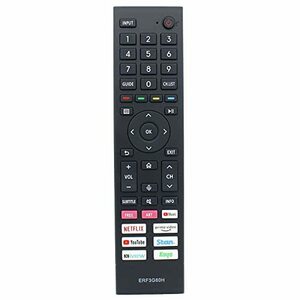 【中古】ERF3G80H IR リモコン 交換用 Hisense TV A7G U7Gシリーズ 43A7G 50A7G 55A7G 65A7G 75