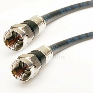 【中古】PHAT SATELLITE INTL 120フィート 米国製 直接埋設RG6 同軸ケーブル 18AWG ジェルコーティング 編組圧縮 Fコ