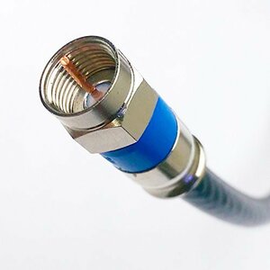 【中古】PHAT SATELLITE INTL 55フィート 直接埋込地下RG6同軸ケーブル 18AWG 75オーム ゲル編組 防湿&結露 AT&T