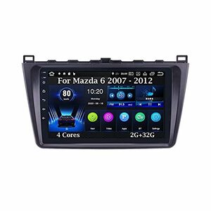 【中古】カーマルチメディアプレーヤーAndroidCar Stereo For Mazda 6 Mazda6 2007-2012 4 Cores 2