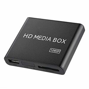 【中古】HD メディア プレーヤー ボックス 110-240V フル HD ミニ ボックス メディア プレーヤー 1080P メディア プレーヤー