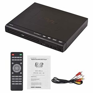 【中古】ホームDVDプレーヤー,DVD-225ホームDVDプレーヤーDVDCDディスクプレーヤーデジタルマルチメディアプレーヤー付きAV出力