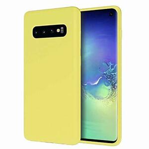 【中古】YaMiDe?Samsung Galaxy S10?ケース?ソフト?タッチ?液体シリコンケース?薄型?超軽量?指紋防止?黄変防止 傷を防ぐ