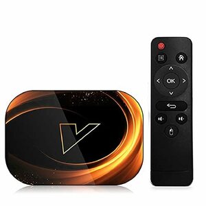 【中古】Android TV ボックス 9.0、4GB RAM 128GB ROM Amlogic S905X3 クアッドコア Cortex-A53