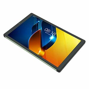 【中古】HDタブレット、6GB 128GB 100-240V 10.1インチタブレットグリーン8800mAh 12用 (USプラグ)