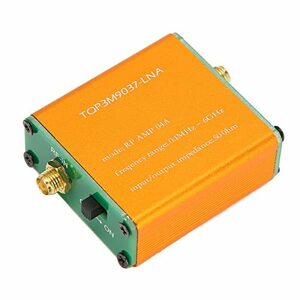 【中古】0.1Mhz-6Ghz RF 広帯域アンプ 、超低ノイズアンプ（LNA）モジュール 20dB 高ゲイン LNA アンプ フルバンドRFアンプ