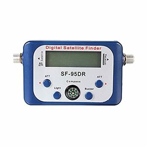 【中古】デジタル衛星信号メーター サテライトファインダー SF-95DR サテライトファインダーメーター テレビとラジオのプログラマブル