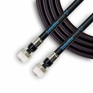 【中古】SatelliteSale 衛星、ケーブル、CCTV用の白黒で利用可能なプレミアム屋外同軸ケーブル18 AWG RG-6 - 誇らしげにアメ