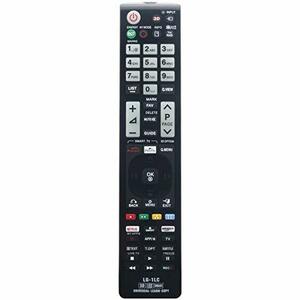 【中古】LG-1LC ユニバーサル交換用リモコン LG TV用 50LB6100-UG 32LJ550B-UA 32LJ550M-UB 43LJ55