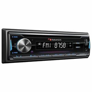 【中古】ナカミチ DVD シングル DIN AM FM BLUETOO