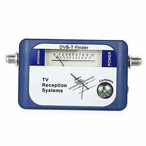 【中古】SHUBIAO DVB-Tデジタル衛星信号ファインダーメーターコンパステレビ受信システム付き地上波アンテナ