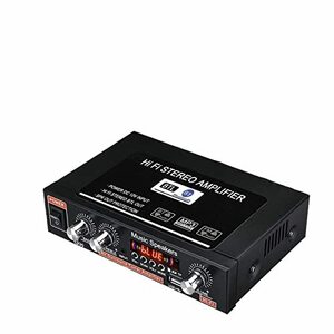 【中古】カー アンプ パワーアンプ ユニバーサル40.0W G30 HiFiブルートゥースカーオーディオパワーアンプ FM.ラジオプレイヤーのサポー