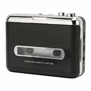 【中古】KOSDFOGE カセット プレーヤーは、ポータブル USB テープを MP3 コンバーターにアップグレードし、ラップトップと CD バーナ