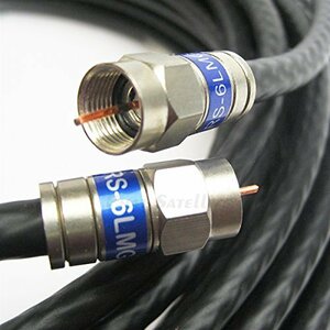 【中古】PHAT SATELLITE INTL 90フィート 純銅 RG6ケーブル 18AWG 3Ghz 75オーム CL2 壁内使用 HDアンテナ