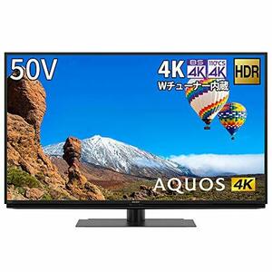 【中古】シャープ 50V型 液晶 テレビ AQUOS 4T-C50CH1 4K チューナー内蔵 2020年モデル