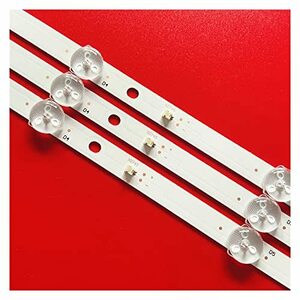 【中古】TV交換部品- 3PCS LEDバックライトストリップは43インチのTVターゲットと互換性があります LE4319 LED-4328T2 P