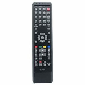 【中古】SE-R0280 リモコン 交換用 東芝DVDビデオプレーヤー D-R17DT D-R17DTKB