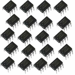 【中古】Bridgold 20pcs JRC4558 4558 Low Noise Dual Operational Amplifier,8-DIP