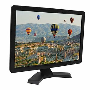 【中古】19インチポータブルモニター、16:10 1440x900 HDカラースクリーンディスプレイ内蔵スピーカー、リモートコントロール付きコンピュ