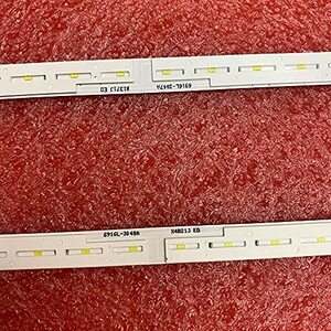 【中古】TV交換部品- 2pcs 導いたバックライトストリップと互換性があります LG 55UJ651V 55UK6950PLB 55UJ6540